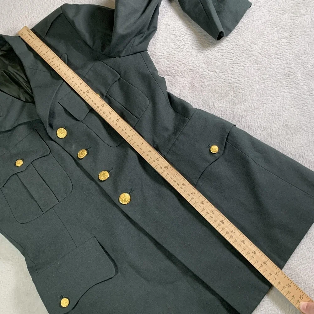 Vintage Maryland Clothing MFG Dress Jacket Mens 40 Regular Green US Army Class A